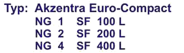 Tabelle Fettabscheider fuer Hausaufstellung Modelle Akzentra Tabelle Fettabscheider fuer Hausaufstellung Modelle Akzentra